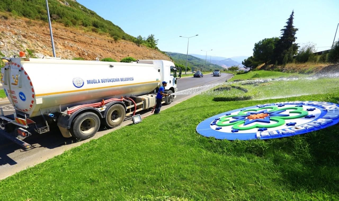Muğla’dan kent estetiğine yeşil dokunuş