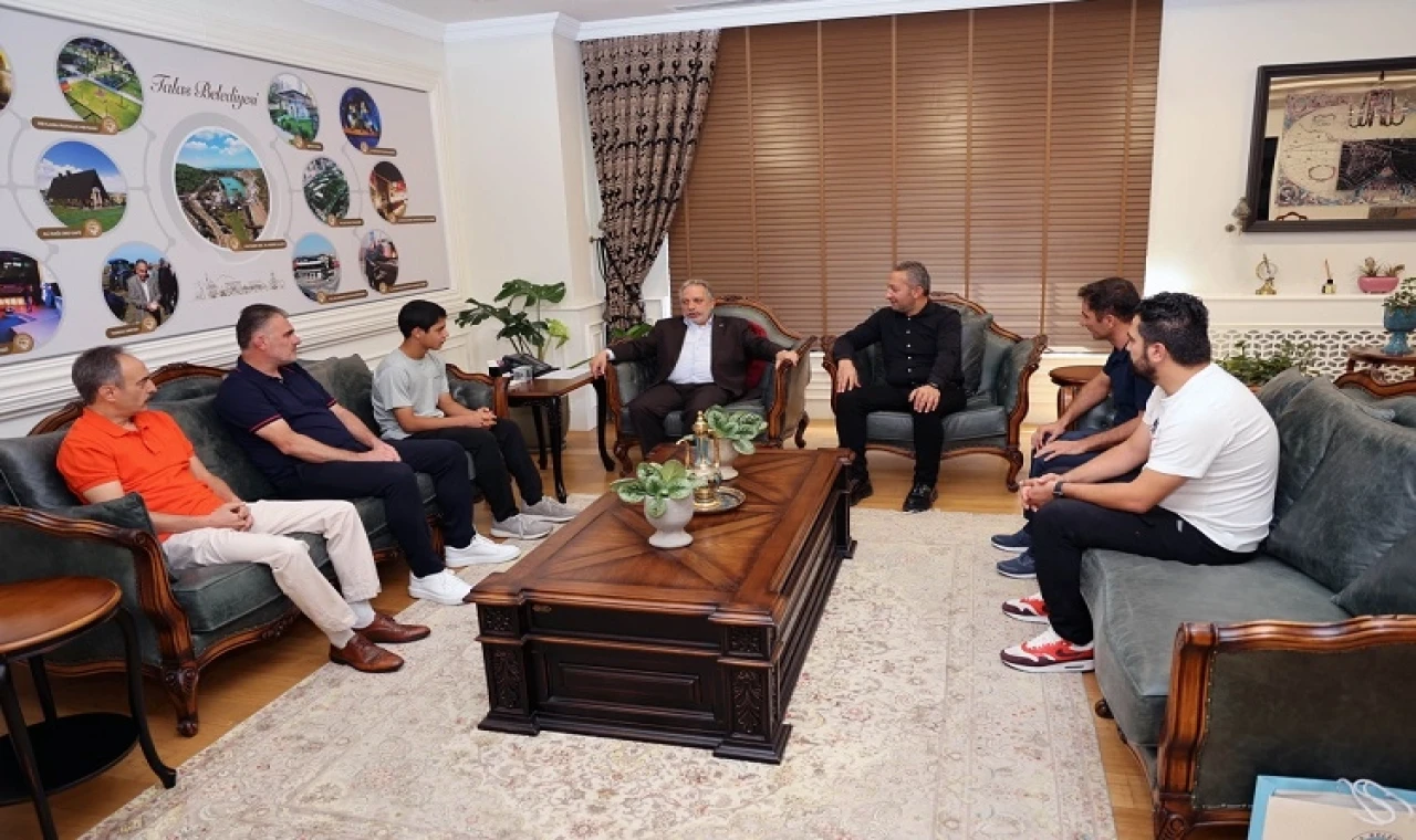 Mustafa Çiğdem’den Başkan Yalçın’a ziyaret