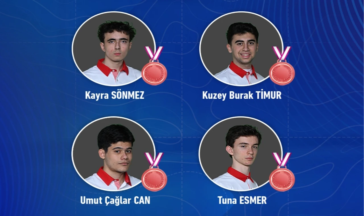 Uluslararası Coğrafya Olimpiyatları’nda Türkiye’ye 4 bronz madalya