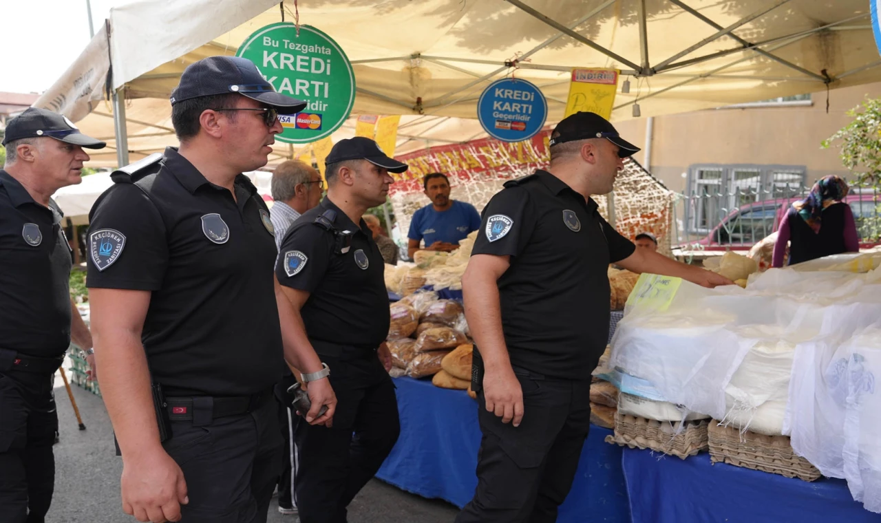 Ankara Keçiören’de pazarlara sıkı denetim