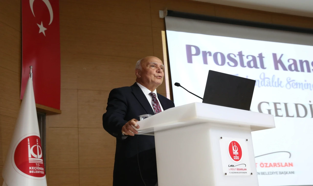 Ankara Keçiören’de prostat kanseri farkındalık semineri