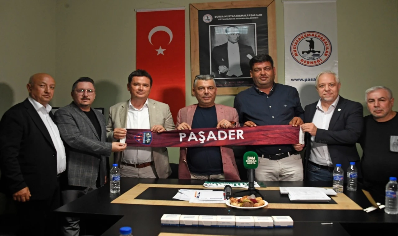 Başkan Aydın’dan Mustafakemalpaşalılar Derneği’ne ziyaret