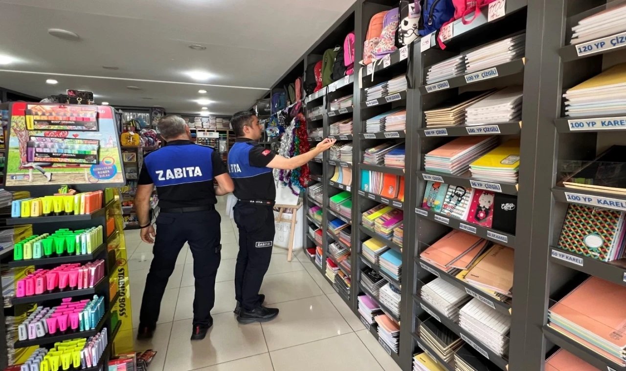 Bursa İnegöl Zabıtası’ndan kırtasiyelere sıkı denetim