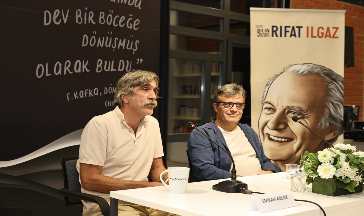 Bursa Nilüfer’de Rıfat Ilgaz’ın mizahi yönü ele alındı