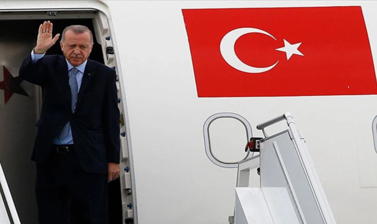 Cumhurbaşkanı Erdoğan, ABD’nin başkenti Washington’da... Trump’la görüşme bugün