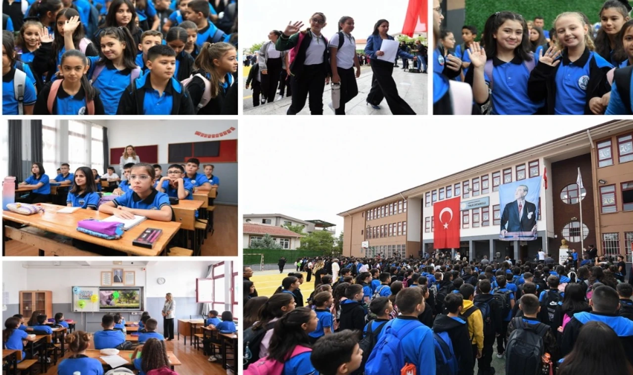 İlk ders ’yeşil vatan’ temasıyla başladı