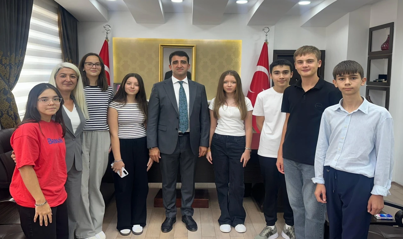 İpsala Kaymakamı Sevgili ’Fen Liselileri’ ağırladı