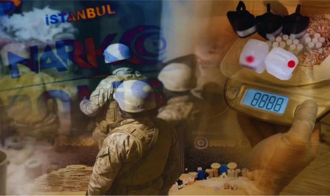 İstanbul’da dev uyuşturucu operasyonu