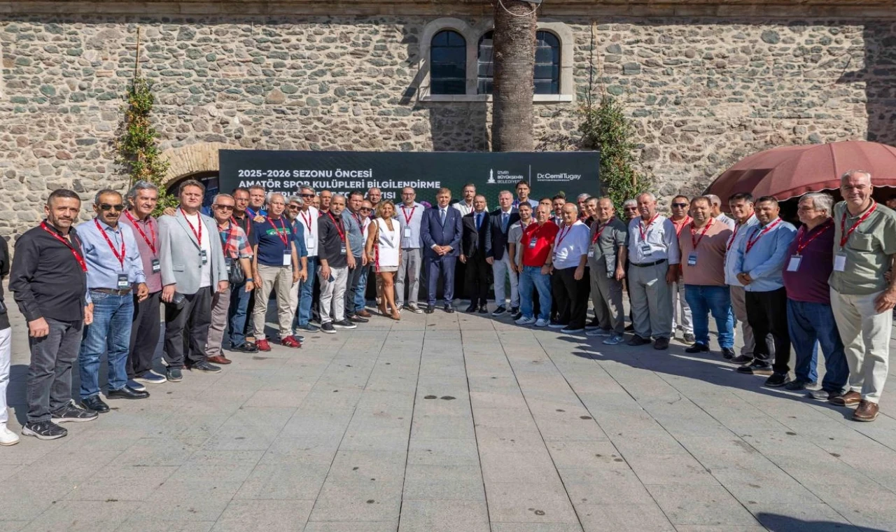İzmir’de Başkan Tugay amatör kulüplerin başkanlarıyla buluştu