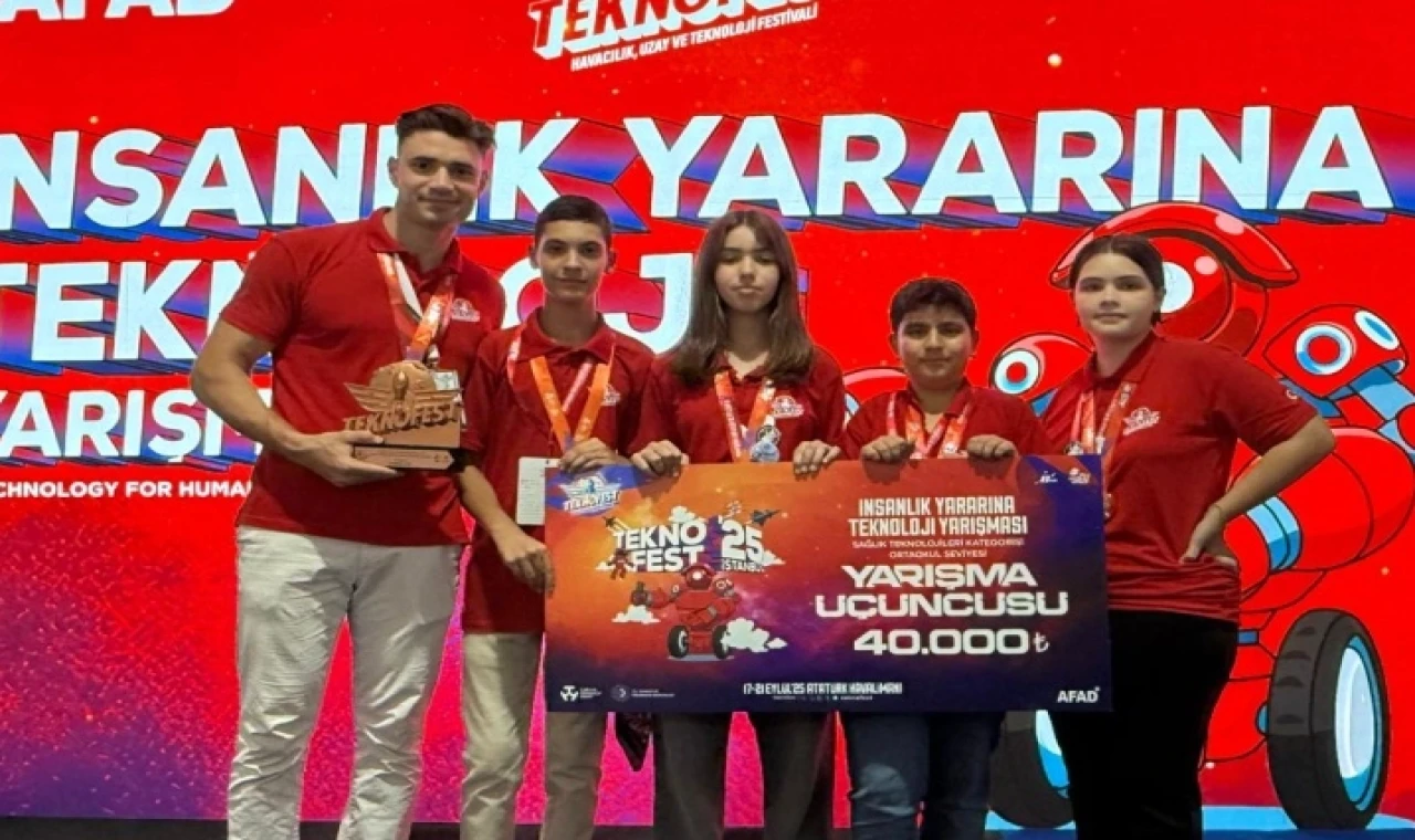 İzmirli öğrencilerden TEKNOFEST’te büyük başarı