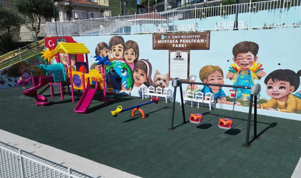 İzmit’te Mustafa Pehlivan Parkı’na güneş enerjili 4G sistemi