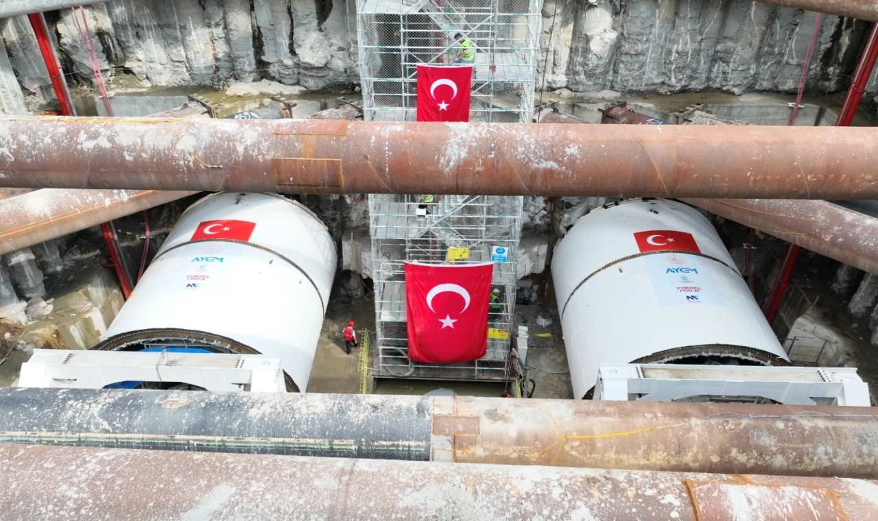 Kocaeli Körfezray’la nefes alacak... Dev köstebekler tünel açmaya başladı
