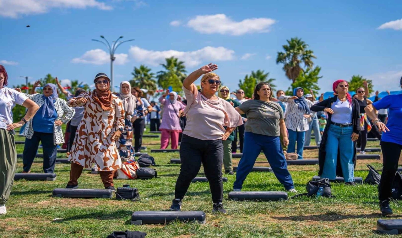 Kocaeli’de kadınlar 19 ton hafifledi!