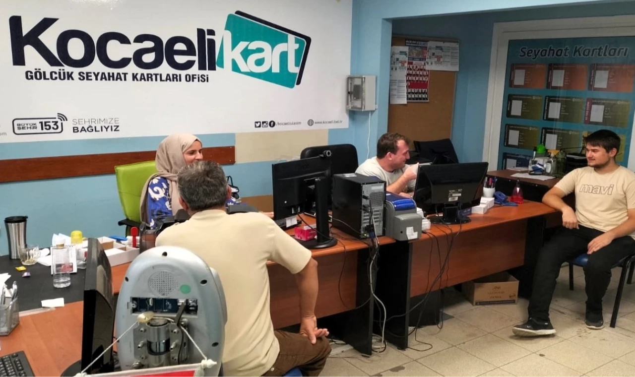 Kocaeli’de Seyahat Kart Ofisleri’nde işlemler hızlı