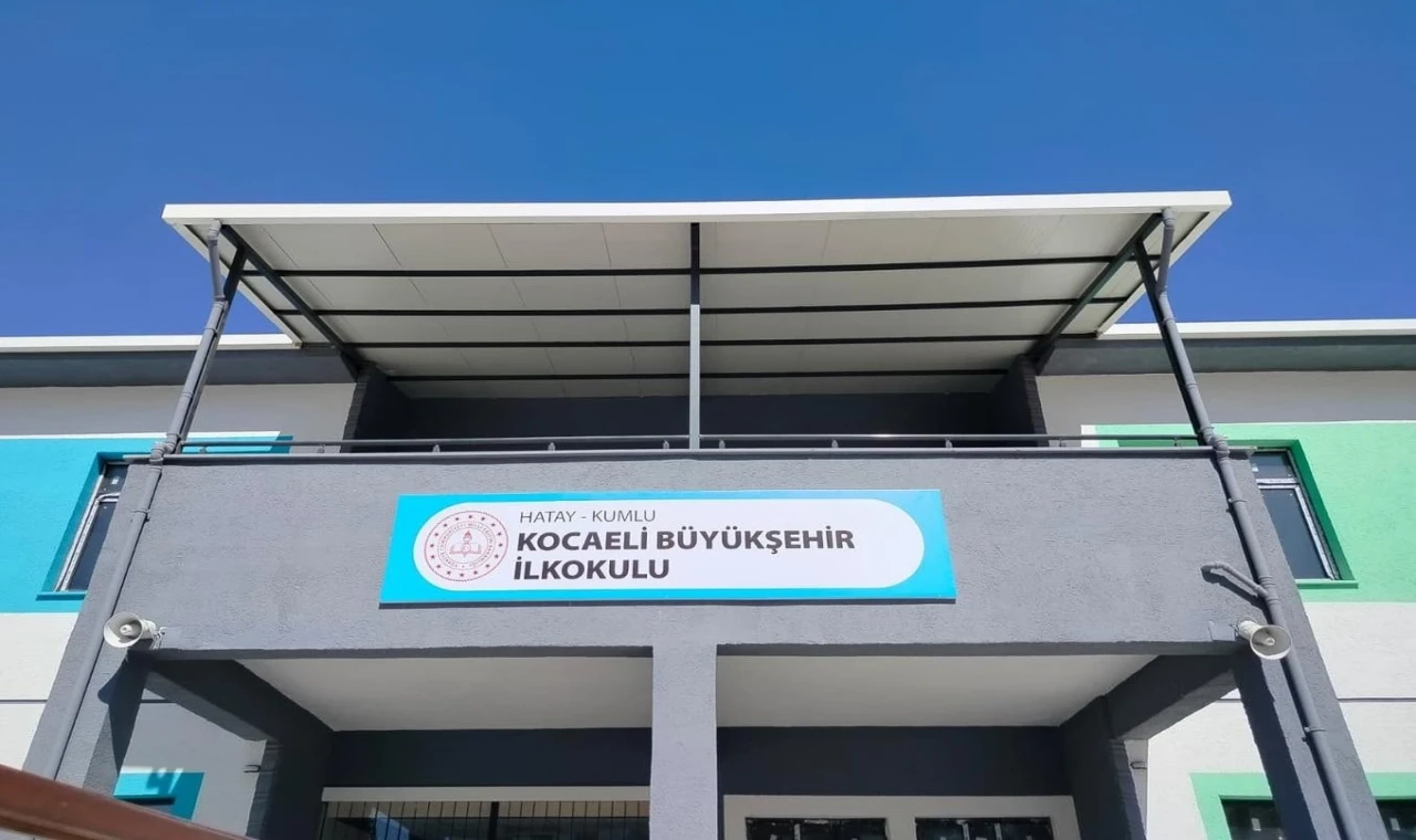 Kocaeli’nin Hatay’da yaptırdığı okul açılıyor