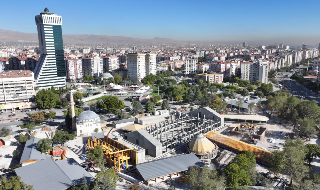 Konya’da ’Şehir Kütüphanesi’ yükseliyor