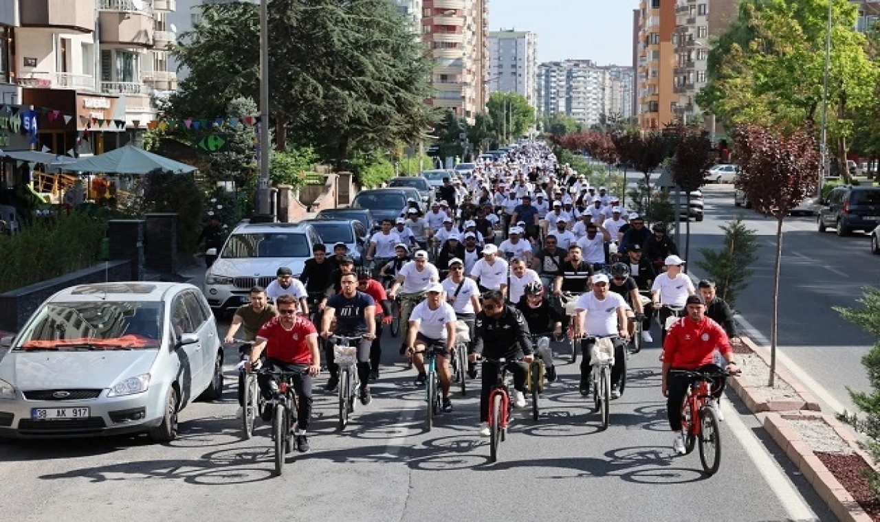 KTO Hareketlilik Haftası’nda bisikletle pedalladı