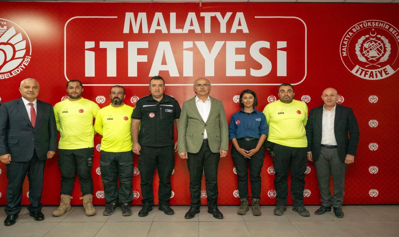 Malatya’da Başkan Er’den İtfaiye Teşkilatı’na ziyaret