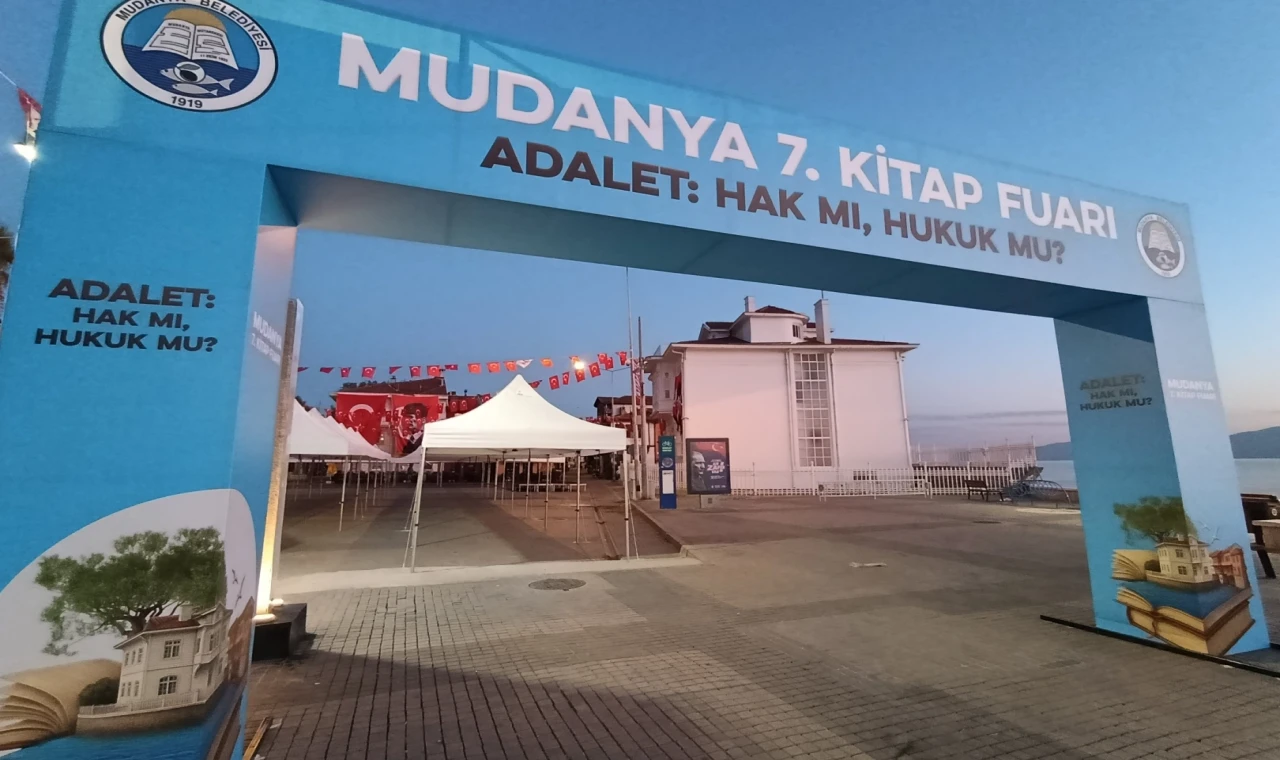 Mudanya 7. Kitap Fuarı ’Adalet’e ses olacak