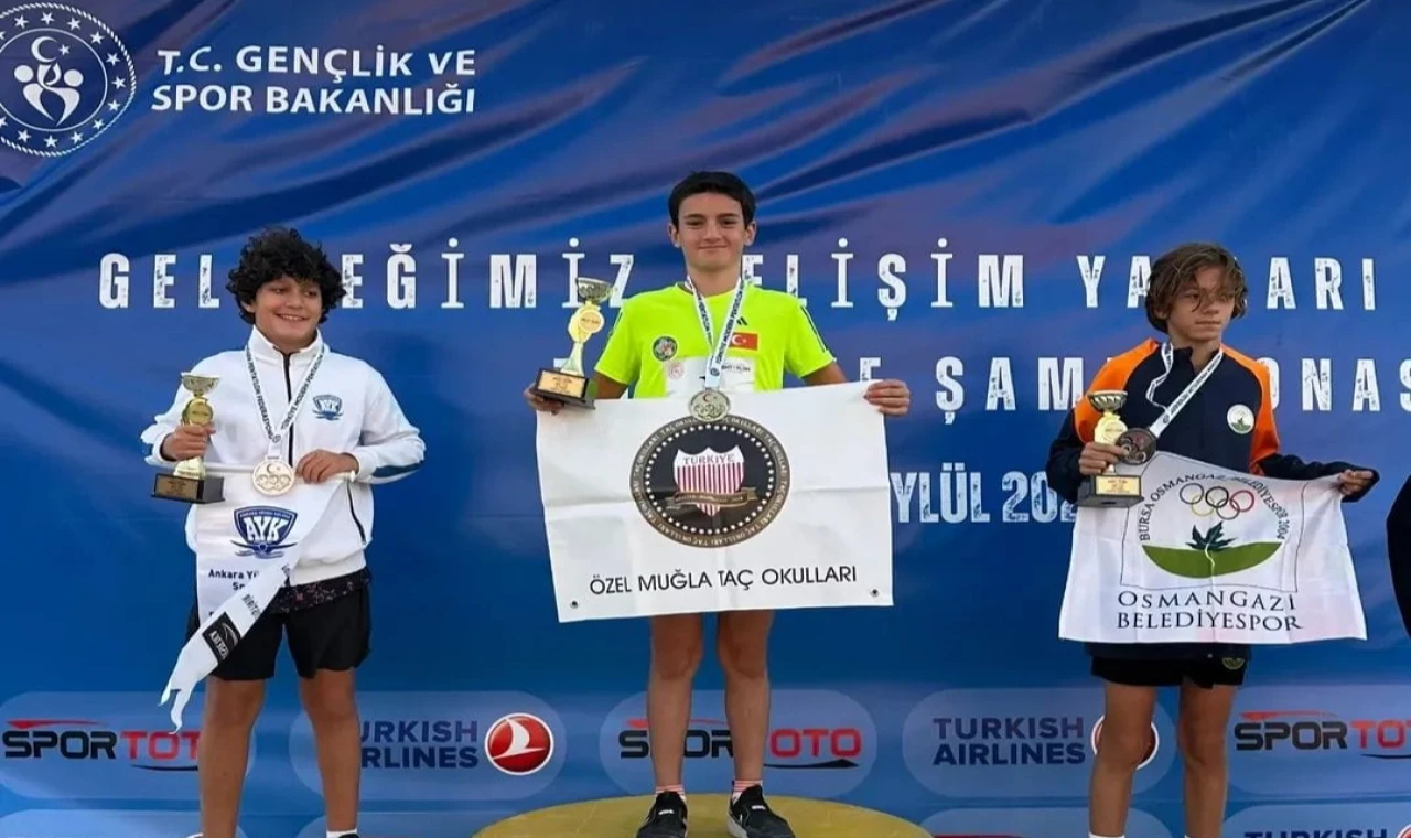 Muğlalı sporcu Türkiye Şampiyonu oldu