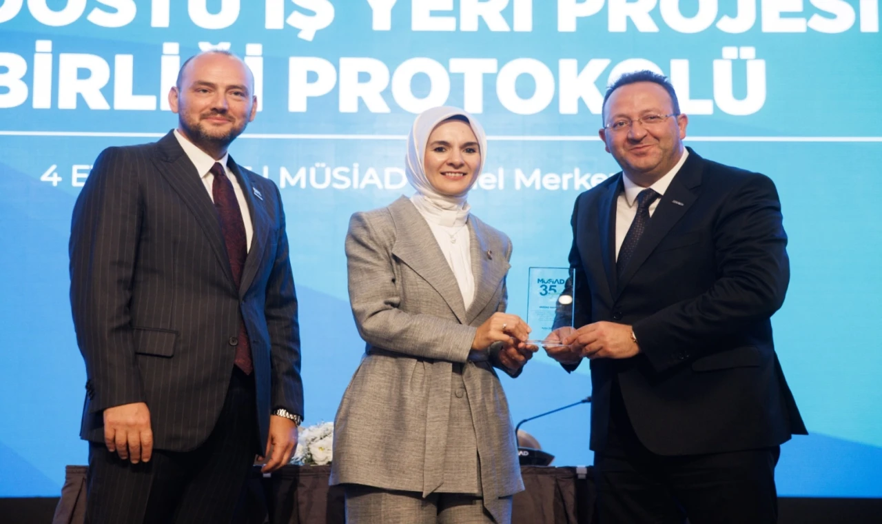 MÜSİAD Kayseri’ye ’Aile’ ödülü