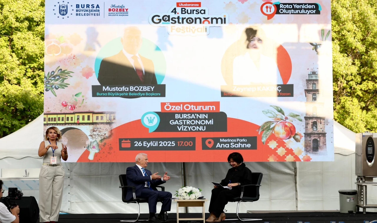 Mustafa Bozbey: Bursa dünya gastronomi rotasına giriyor