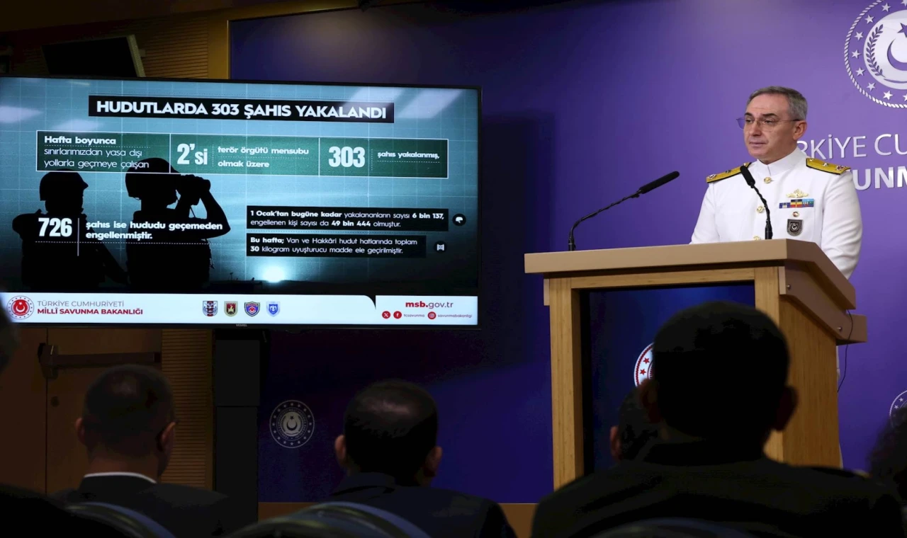 Suriye’de 593 km’lik terör tünel ağı yok edildi... Hudutlarda 303 şahıs yakalanedı