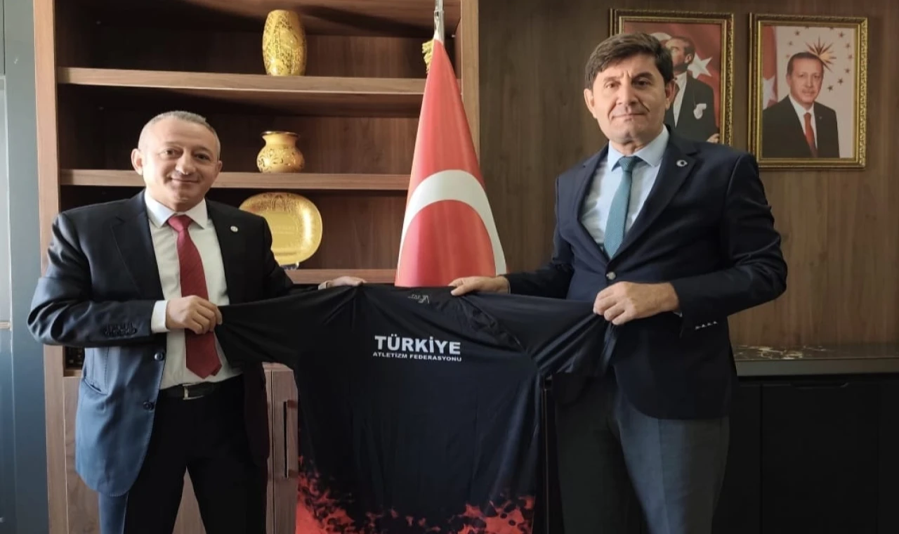 Türkiye Atletizm Federasyonu Asbaşkanı Cura’dan Mardin’de kurum müdürlerine ziyaret