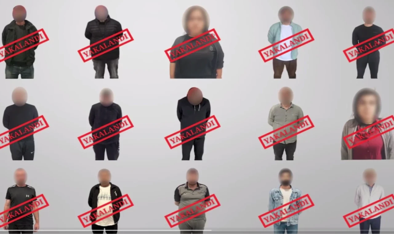 13’ü uluslararası 15 şüpheli Türkiye’de!