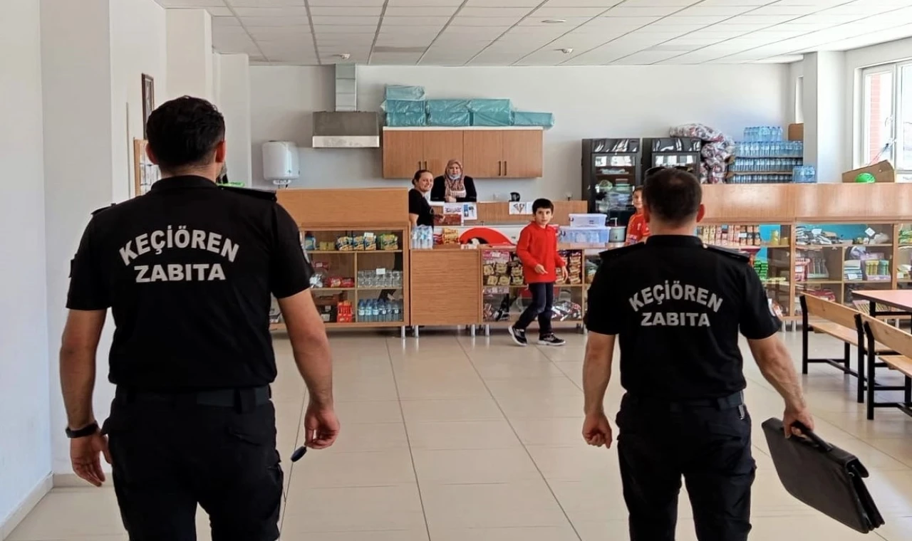 Ankara Keçiören’de okul kantinlerine sıkı denetim
