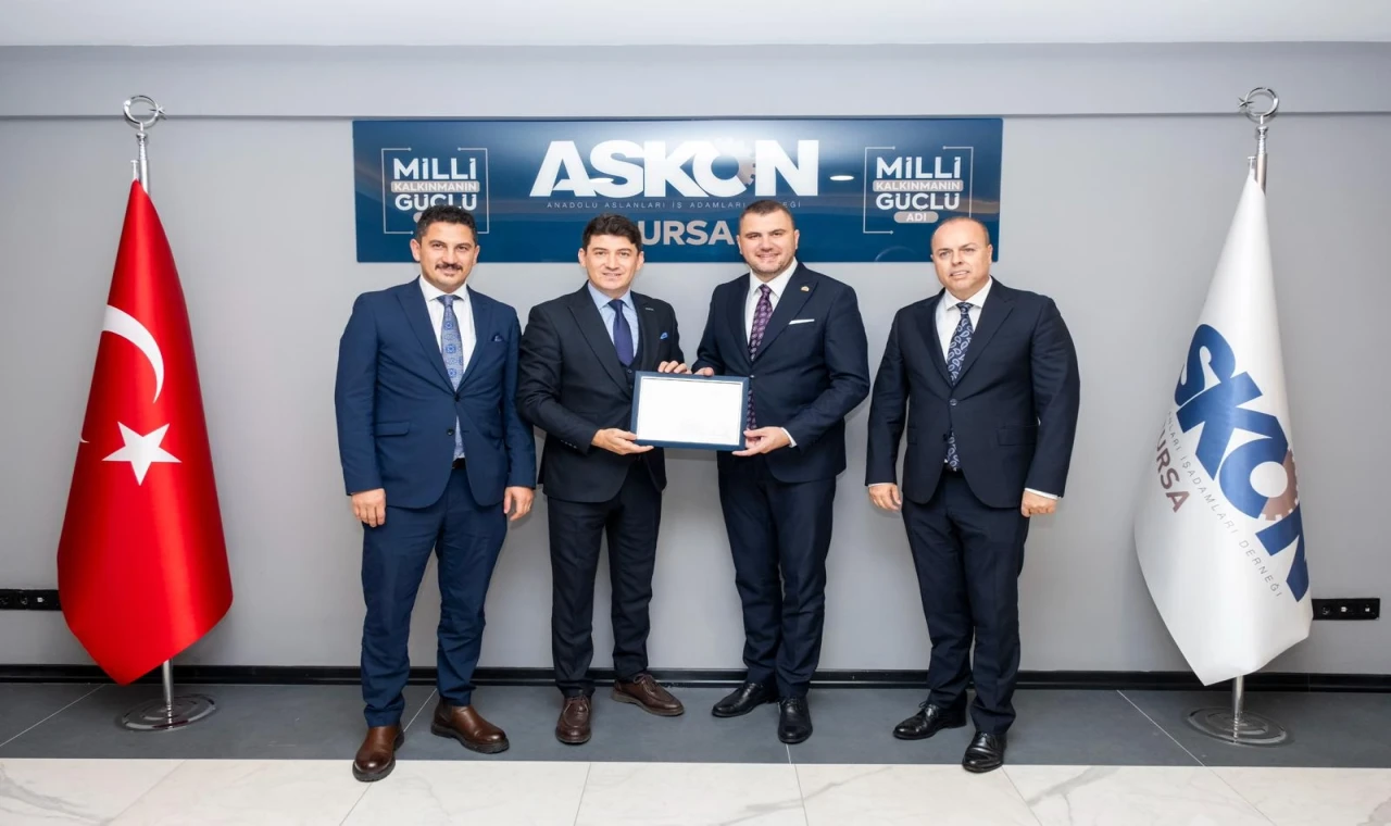 ASKON Bursa’da Kosovalı iş insanlarını ağırladı