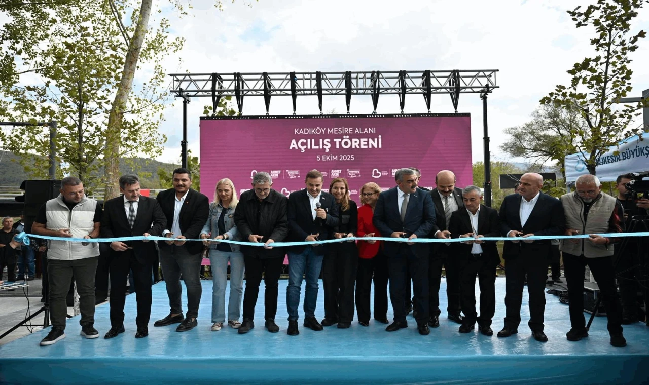 Balıkesir’de Balya Kadıköy Mesire Alanı açıldı