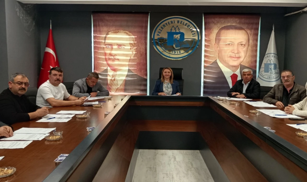 Bilecik Pazaryeri Meclisi’nde ekim ayı toplantısı