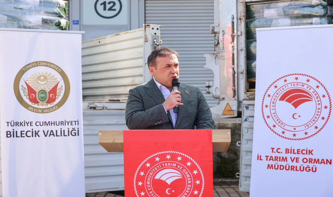 Bilecik’te 901 çiftçiye 508 bin kilogram tohum desteği