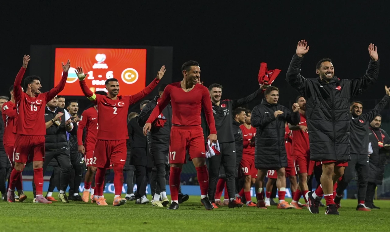 Bizim Çocuklar’dan tarihi zafer... Bulgaristan’ı 6-1 yendi!
