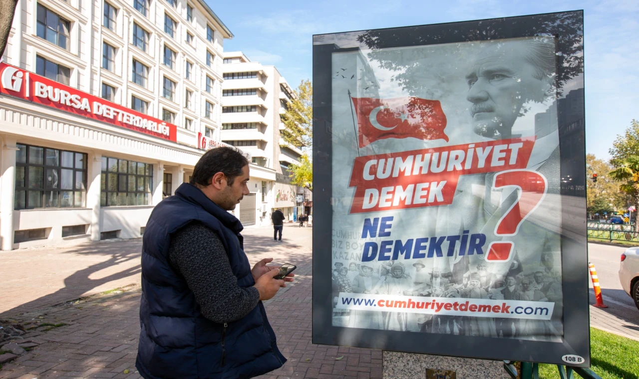 Bursa Büyükşehir’den Cumhuriyet coşkusuna yenilikçi proje