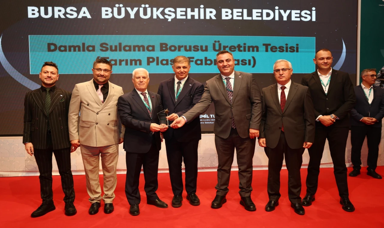 Bursa Büyükşehir’e çiftçi ve çevre dostu ödülü