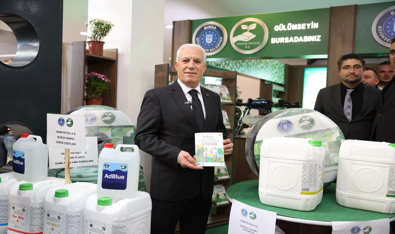 Bursa Büyükşehir’in projeleri Bursa Tarım Fuarı’na damga vurdu