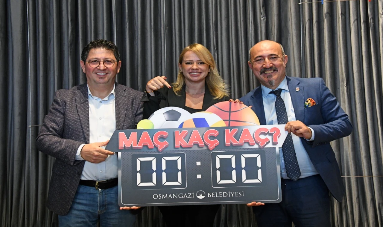 Bursa Osmangazi’de ’Maç kaç kaç?’ söyleşisi
