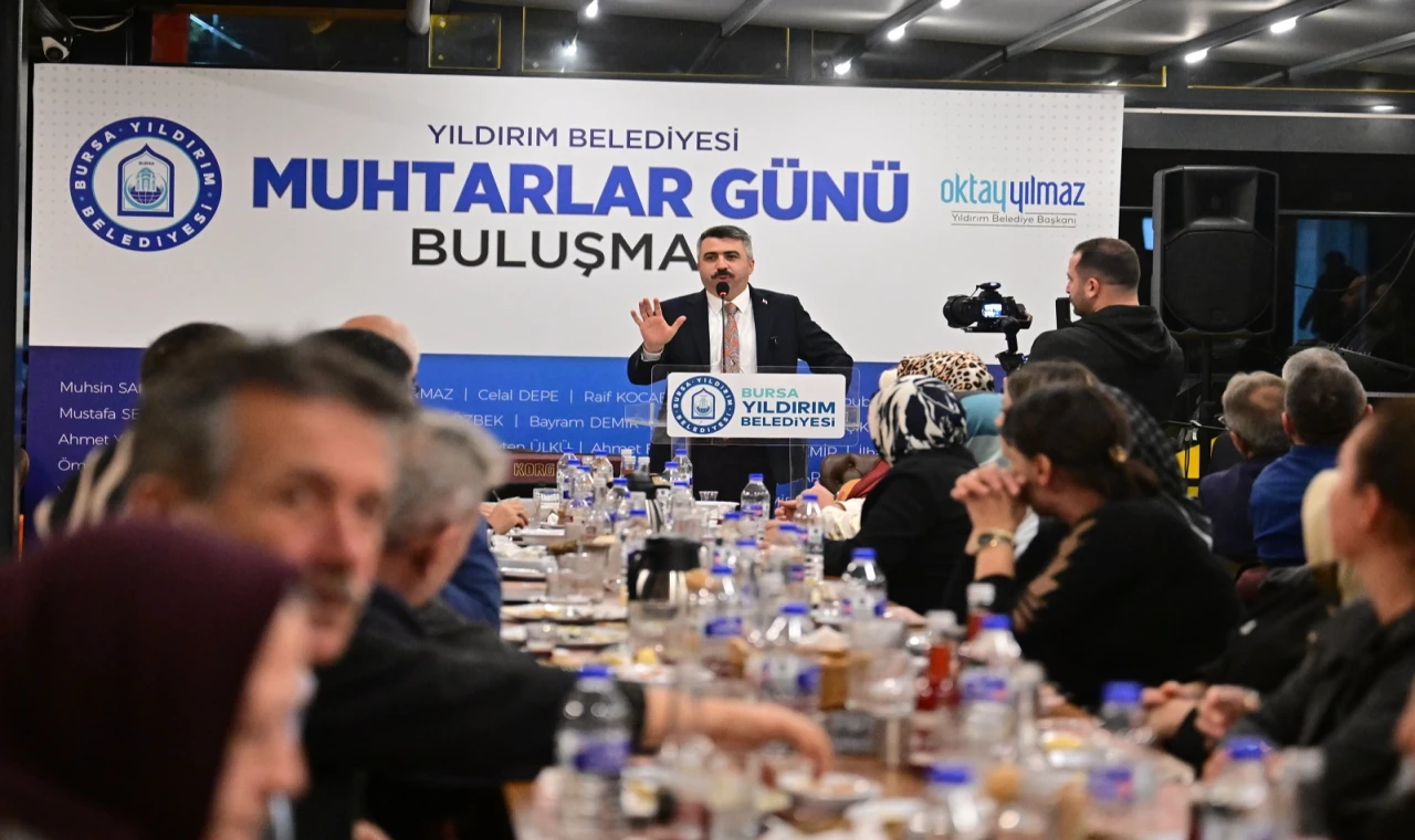 Bursa Yıldırım’da ’Muhtarlar Günü’ buluşması