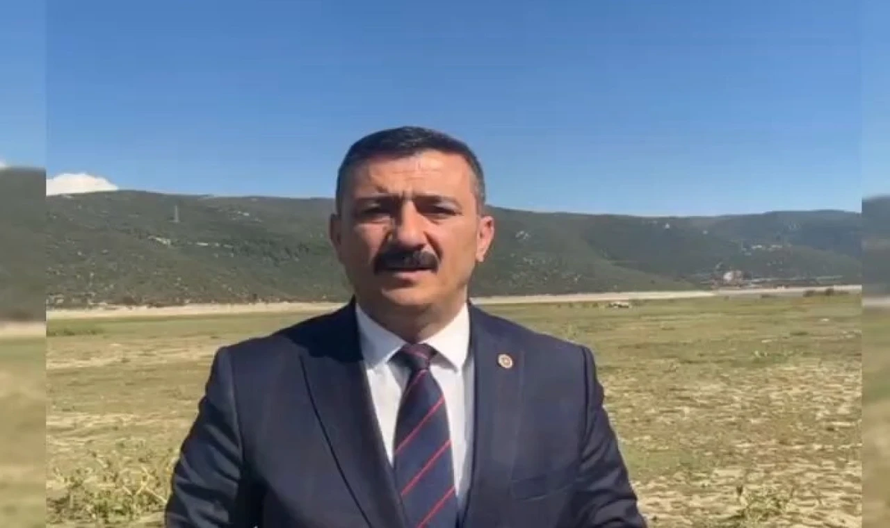 Bursa’da İYİ Partili Türkoğlu’ndan su eleştirisi