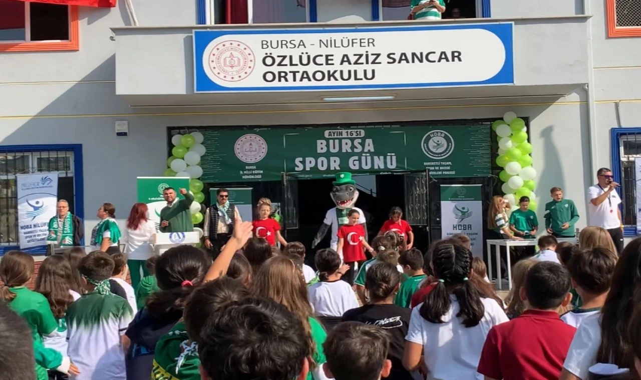 Bursa’da ’Spor Günü’nün başlangıcı Bursaspor’dan