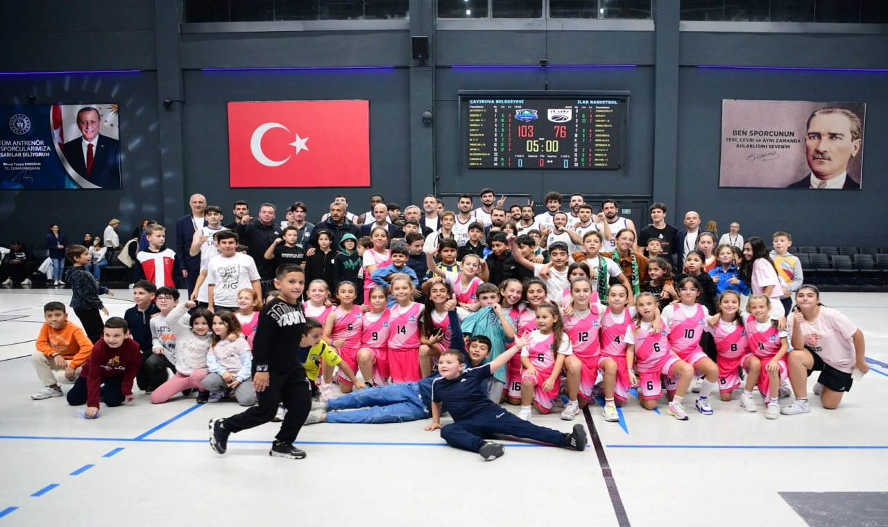 Çayırova, iLab Basketbol’u farklı geçti
