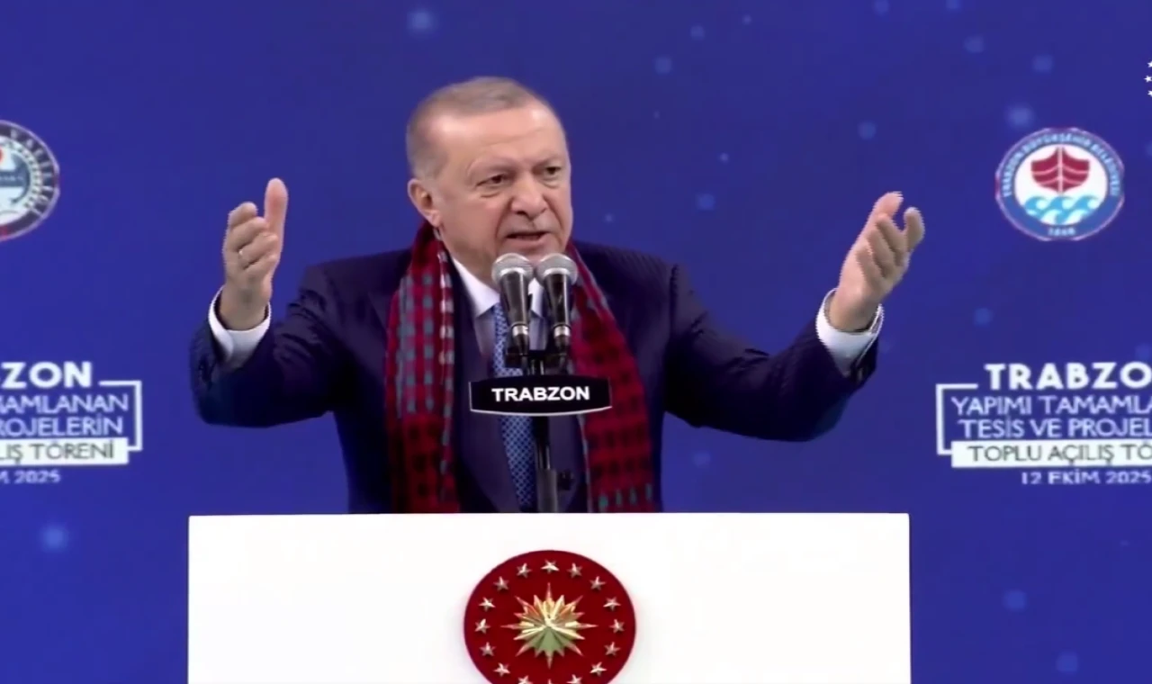Cumhurbaşkanı Erdoğan: Müessir Türkiye’yi inşa ediyoruz... Trabzon’da havalimanı müjdesi ve Gazze değerlendirmesi