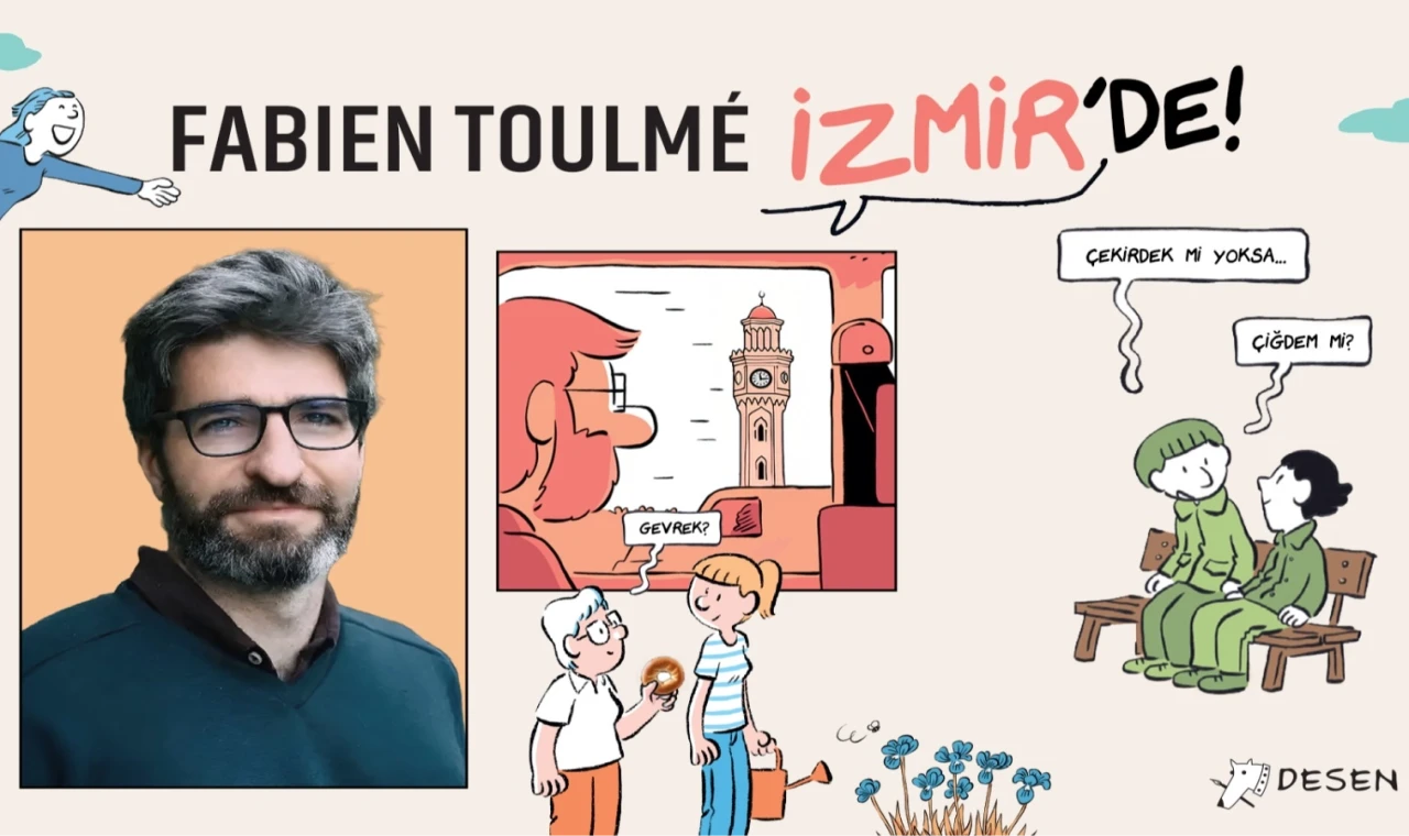 Desen Yayınları’nın ödüllü çizeri Fabien Toulmé İzmir’e geliyor