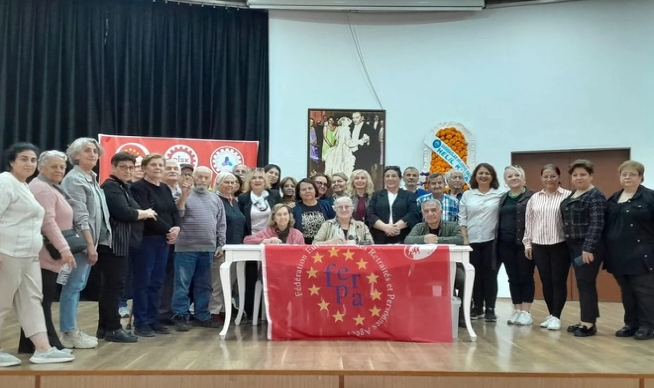 Devrimci Emekli-Sen Karabağlar’da Şengül Yanar güven tazeledi