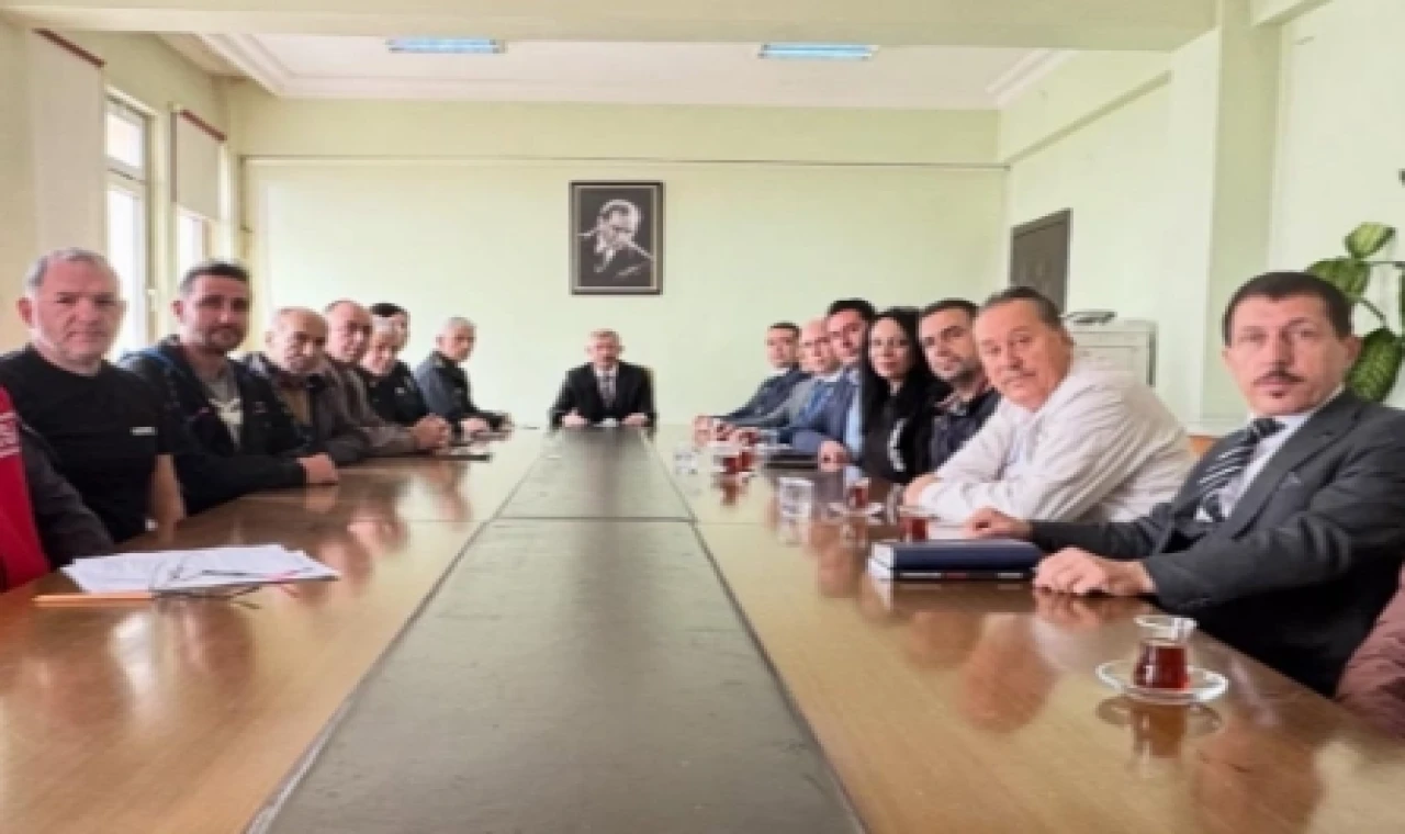 Edirne Keşan’da ’Spor Güvenlik Kurulu’ toplandı