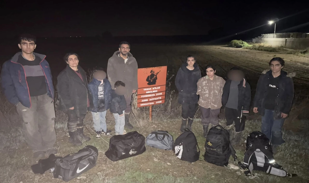 Edirne Uzunköprü’de 16 kaçak göçmen yakalandı