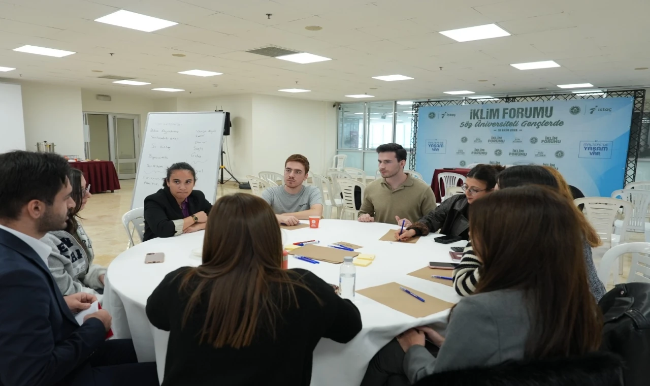 İstanbul Maltepe’de gençler iklim için buluştu