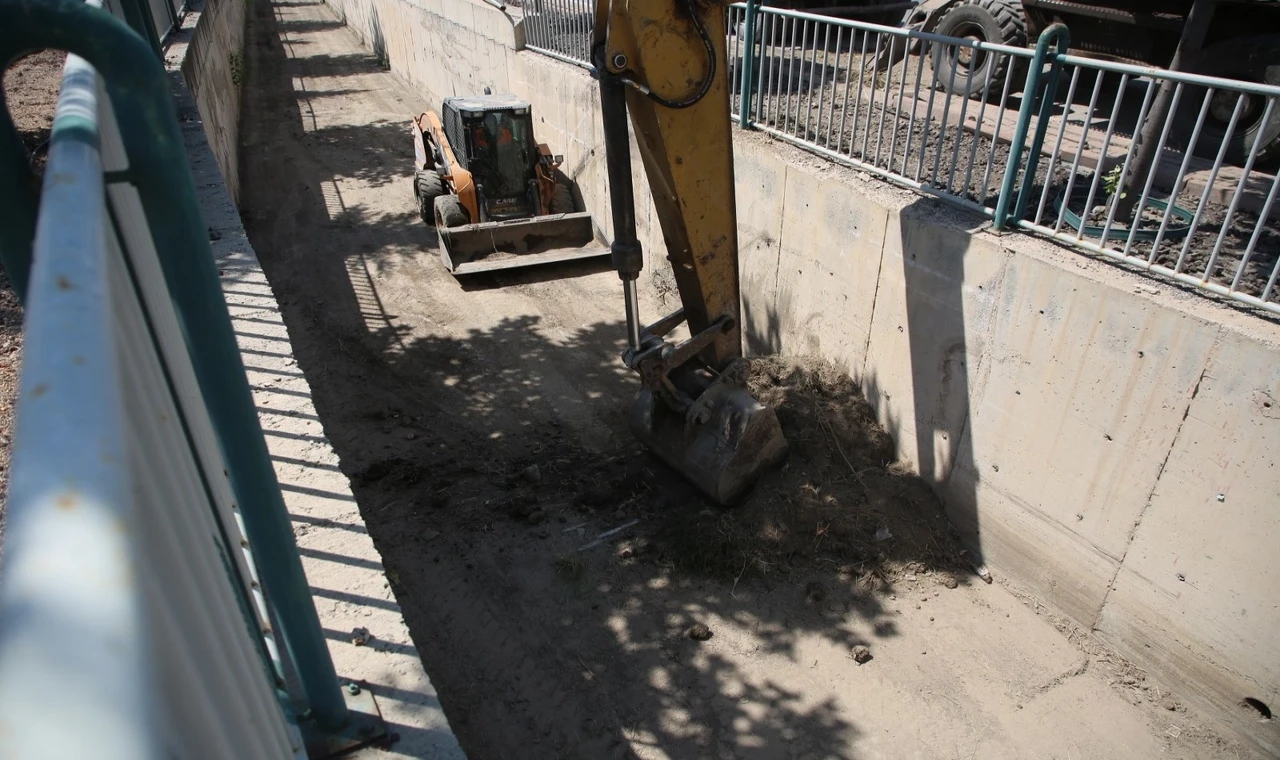 Kayseri Melikgazi’den şiddetli yağışlar öncesi temizlik